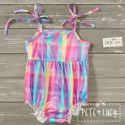 Summertime: Ice Cream - Girl Infant Romper