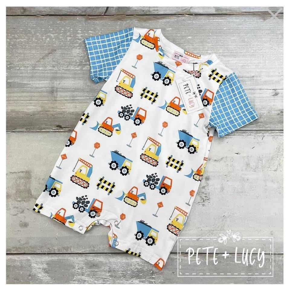 Construction Cutie Romper