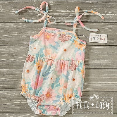 Summertime: Meadows - Girl Infant Romper