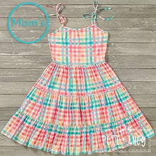 Load image into Gallery viewer, Summertime: Gingham - Mom Dress
